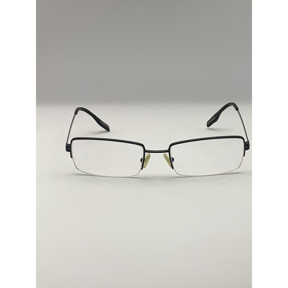Boss Eyeglasses BOSS 0366/U IXA 54-19 140 Black Rectangle Half Rim Mens Frame